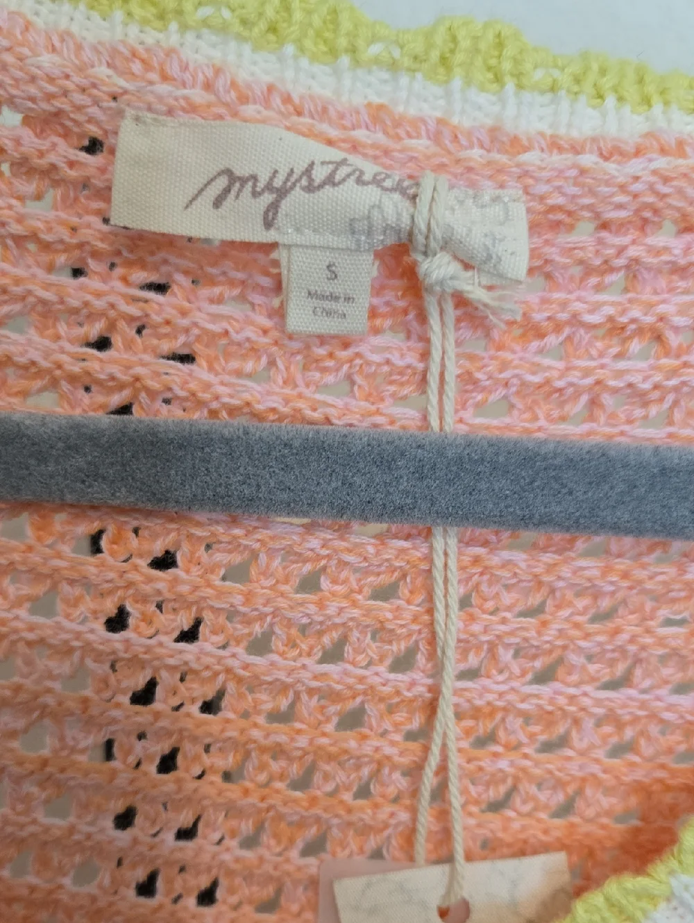 Mystree Open Knit Sweater NWT